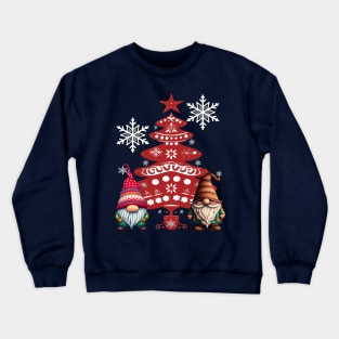 Nordic Gnomes Christmas Crewneck Sweatshirt